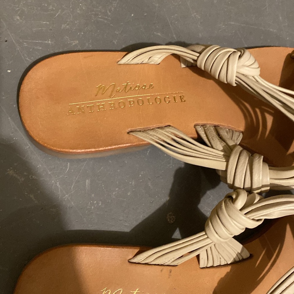 Matisse for Anthropologie leather strap sandals - Picture 2 of 3